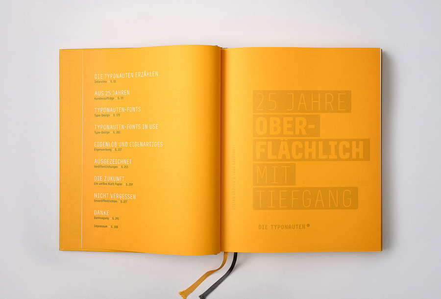 Jubiläumsbuch Typonauten