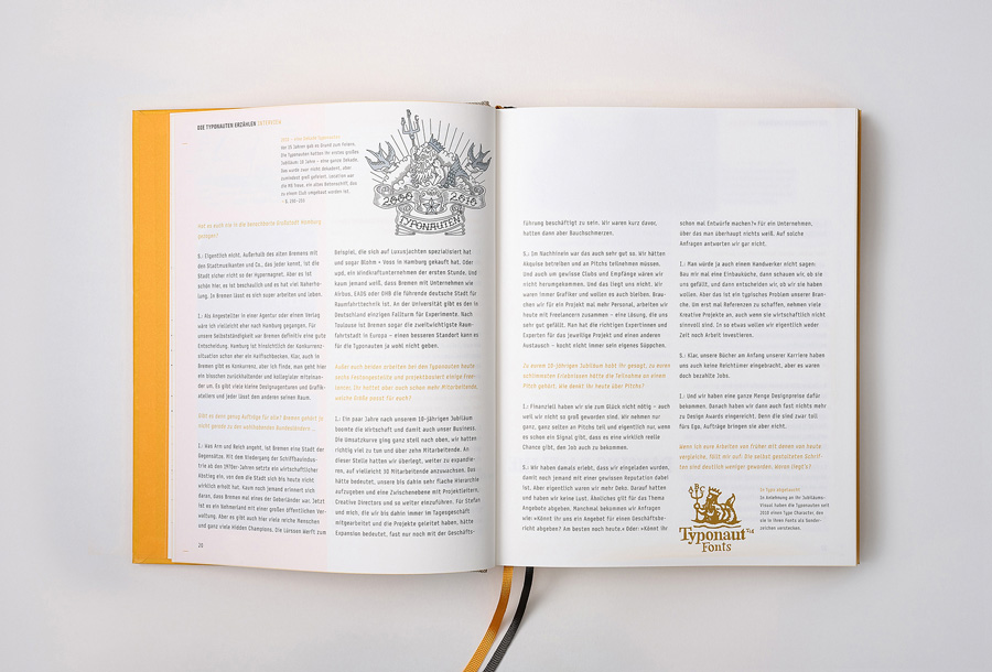 Jubiläumsbuch Typonauten
